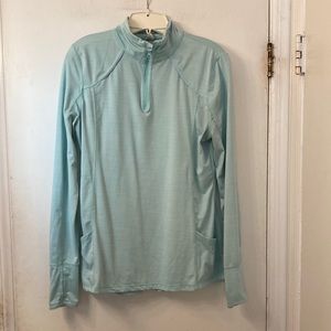 Everlast mint green 1/4 zip athletic top